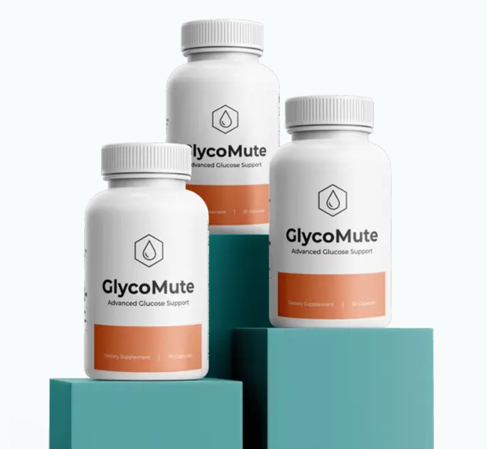 GlycoMute supplement bottles